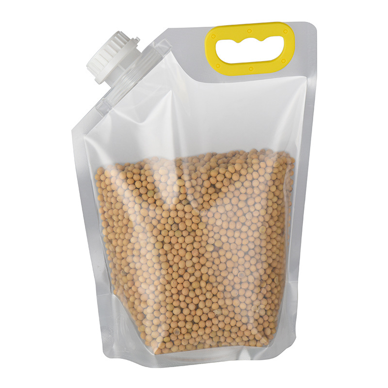 手提吸嘴加厚五谷杂粮收纳袋