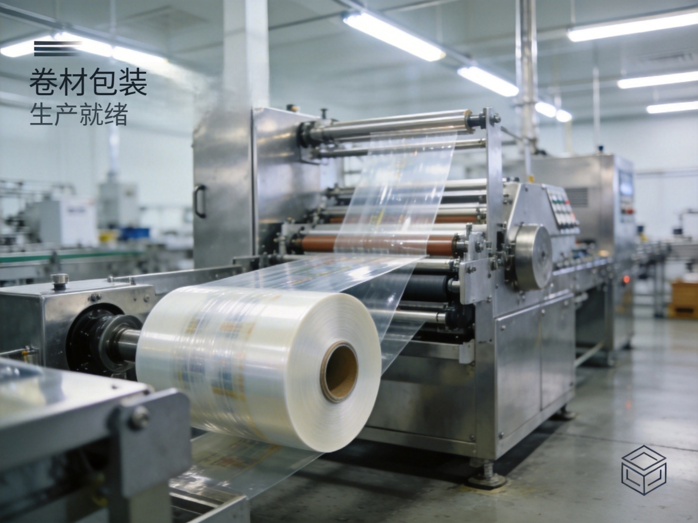 包装卷膜在自动包装产线上的应用场景，体现软包装结构与封口窗口对量产稳定性的影响