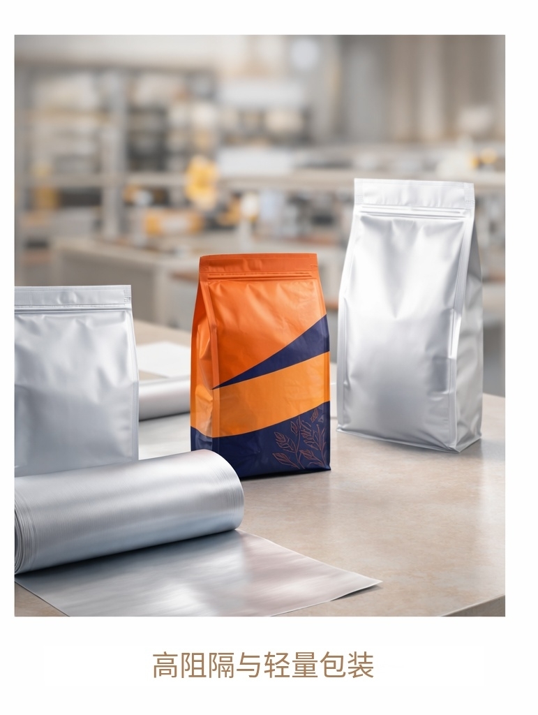 高阻隔与轻量化软包装材料与成品展示