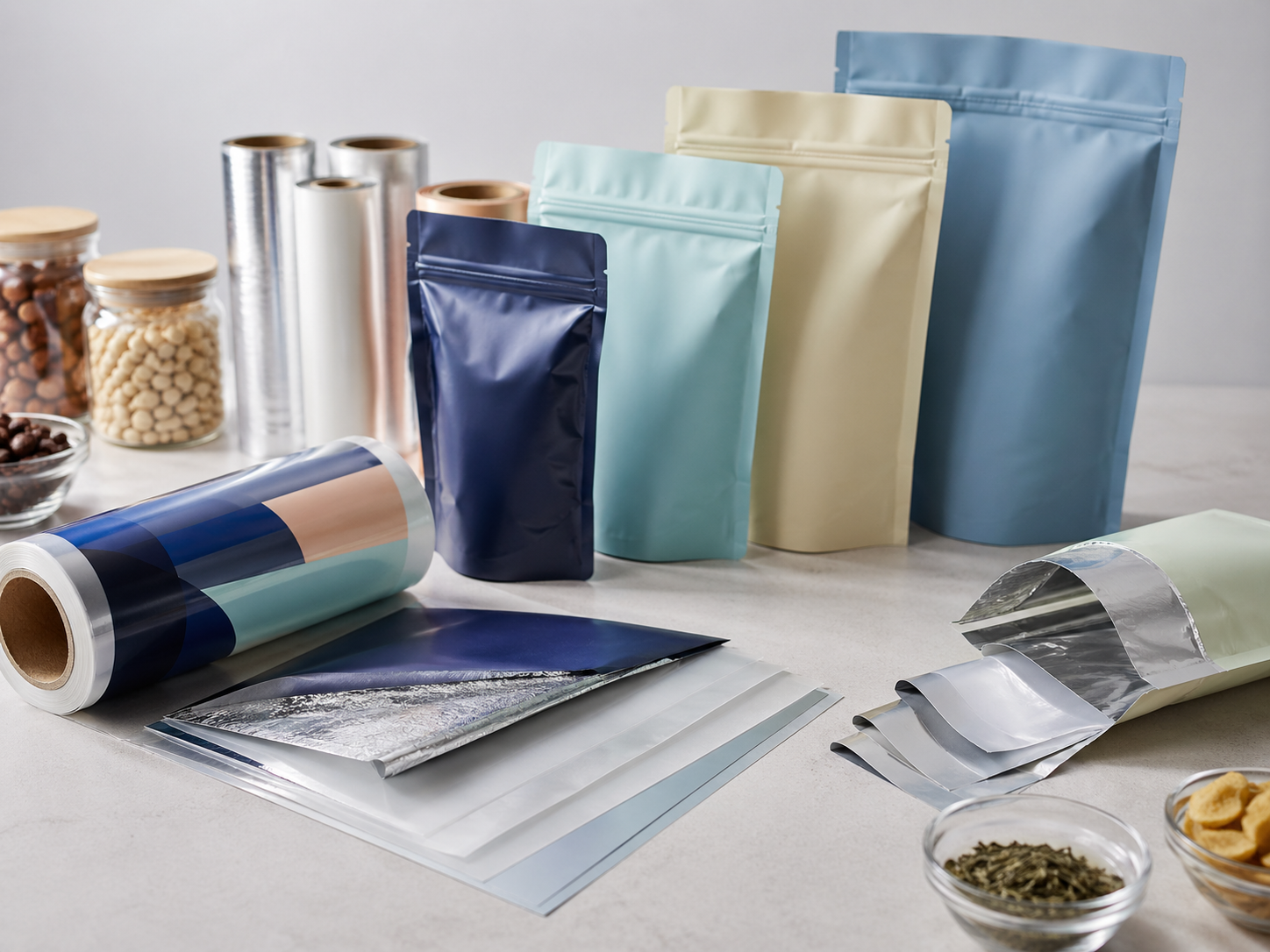 食品高阻隔软包装袋应用场景