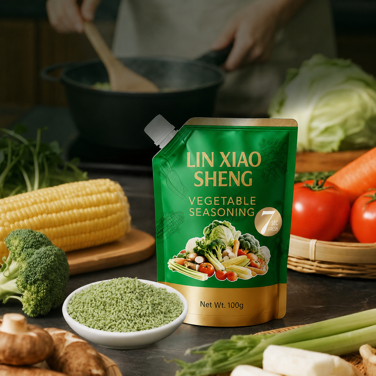 调味品复合包装袋印刷效果展示 调味品复合包装袋印刷效果展示