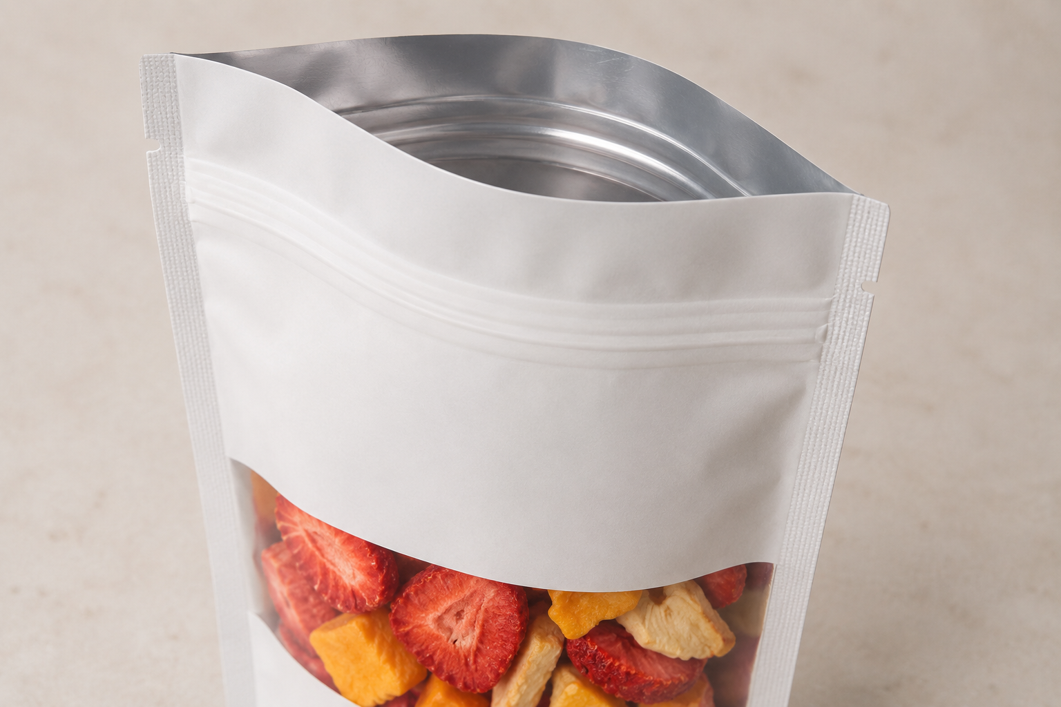 冻干水果高阻隔复合包装袋细节 冻干水果高阻隔复合包装袋细节